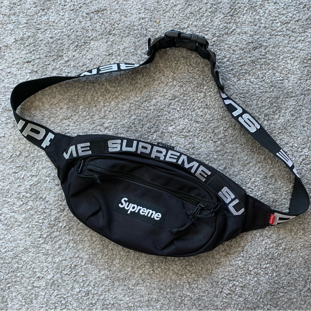 Black Supreme Fannypack